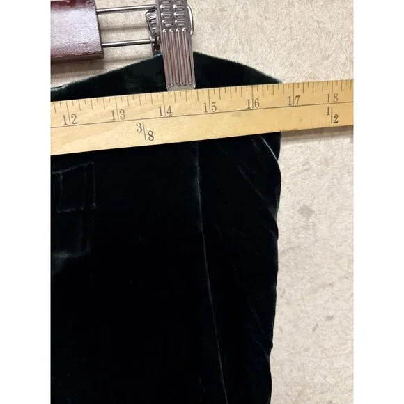 Veronica Beard Navita Emerald Green Velvet Skirt Size 16 Embellished Midi NWT - Picture 7 of 13